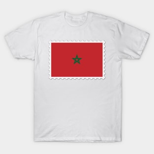 Postage Stamps of Moroccan Flag T-Shirt